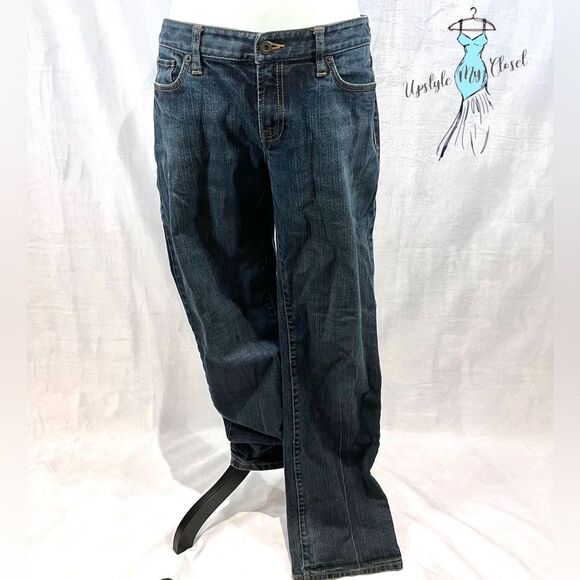 Ann Taylor Loft slim bootcut jeans size 6 - Picture 2 of 6